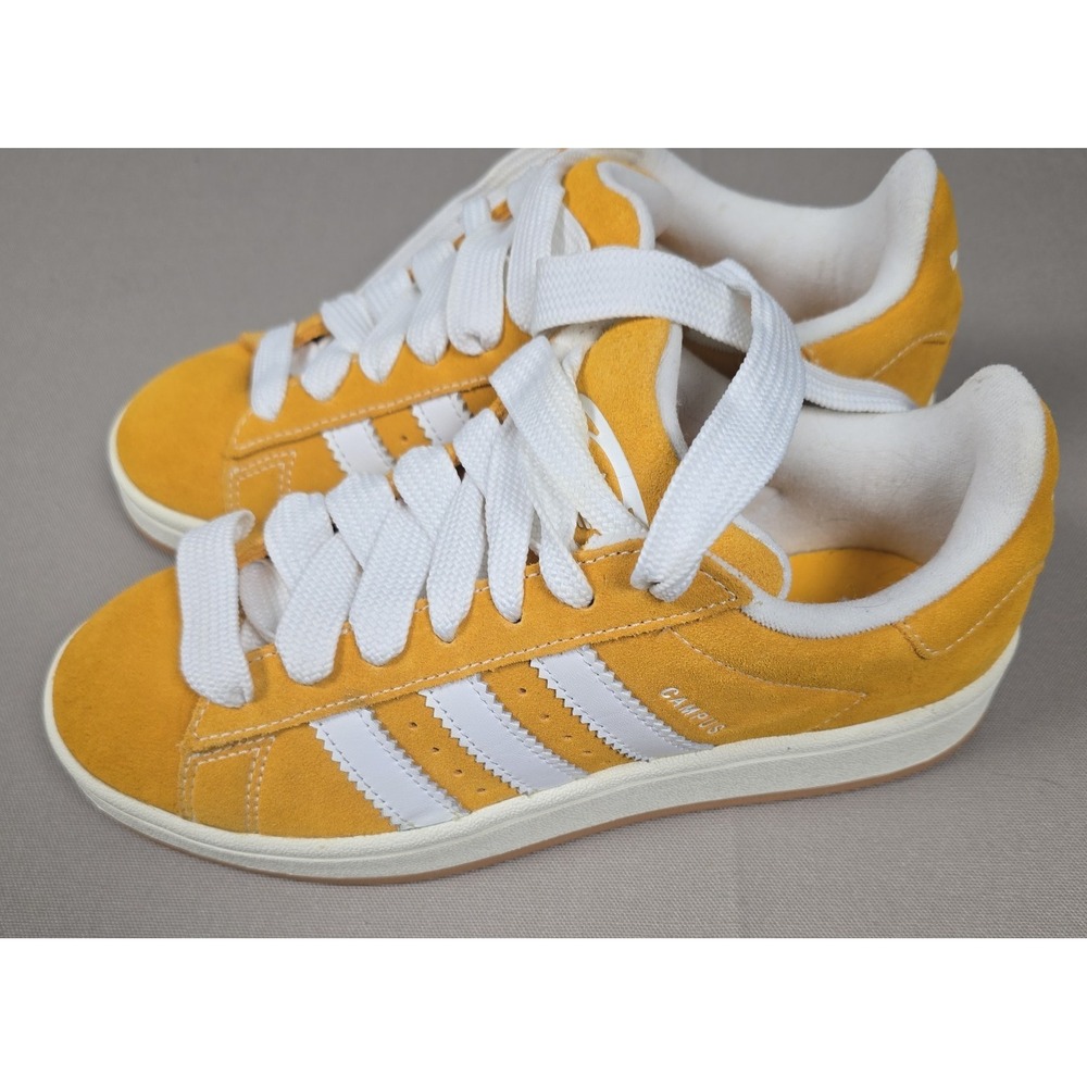 adidas Campus 00s Mustard Gum Yellow H03473 Men Size 6.5 / Women 7.5 New w/o box